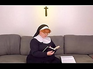 redhead nun fucks crucifix..