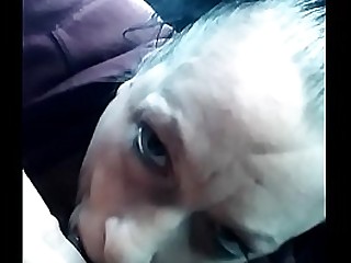 Bbw suck and swallow in car