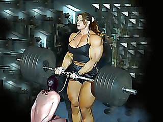 Female bodybuilding fbb..