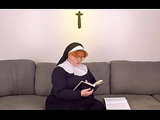 redhead nun fucks Jesus..